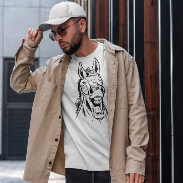 Camiseta Pedir Cavalo Rindo (Criador carregado)