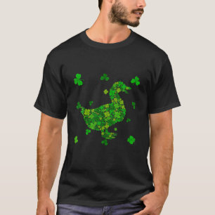 Camiseta Pedra-Coca-Cola Shamrock Dia de São Patrício de