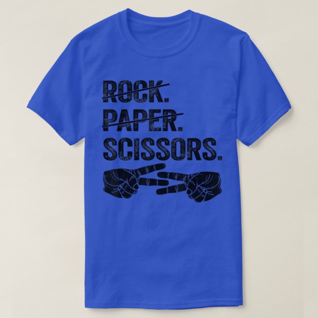 Camiseta Pedra de Papel de Tesoura Lésbicas Mulheres Lésbic (Frente do Design)