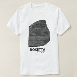 Camiseta Pedra de Roseta: Hieróglifo Língua do Antigo Egito