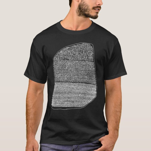 Camiseta Pedra de Rosetta (Frente)