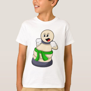 Camiseta Pedra do xadrez em xadrez