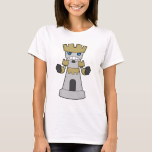Camiseta Pedra do Xadrez Rook Chess