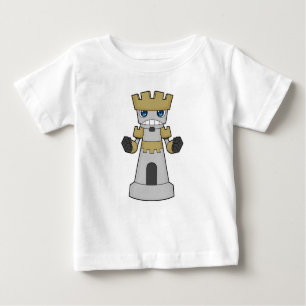 Camiseta Pedra do Xadrez Rook Chess