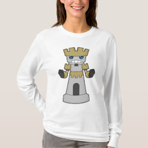 Camiseta Pedra do Xadrez Rook Chess