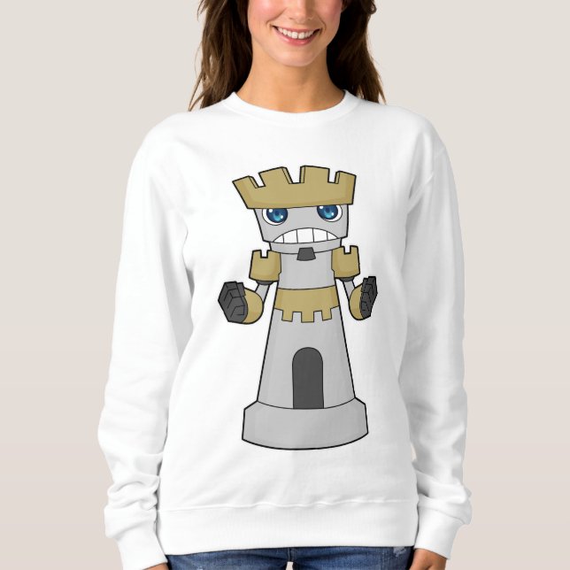 Camiseta Pedra do Xadrez Rook Chess (Frente)