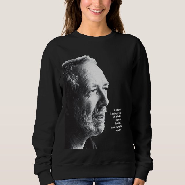 Camiseta Pedra Falardeau citação Quebeque Quebequesa (Frente)