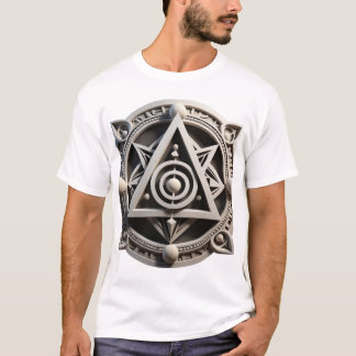 Camiseta Pedra Geométrica Sagrada Mandala