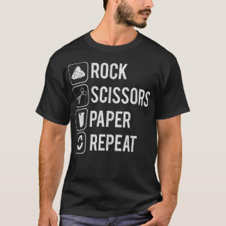 Camiseta Pedra, Papel e Tesoura S2 (101)