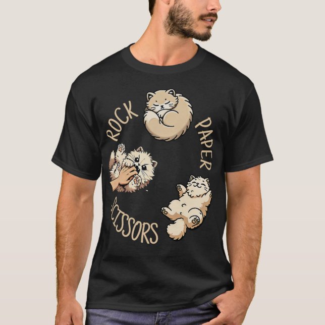 Camiseta Pedra, Papel e Tesoura S2 (24) (Frente)