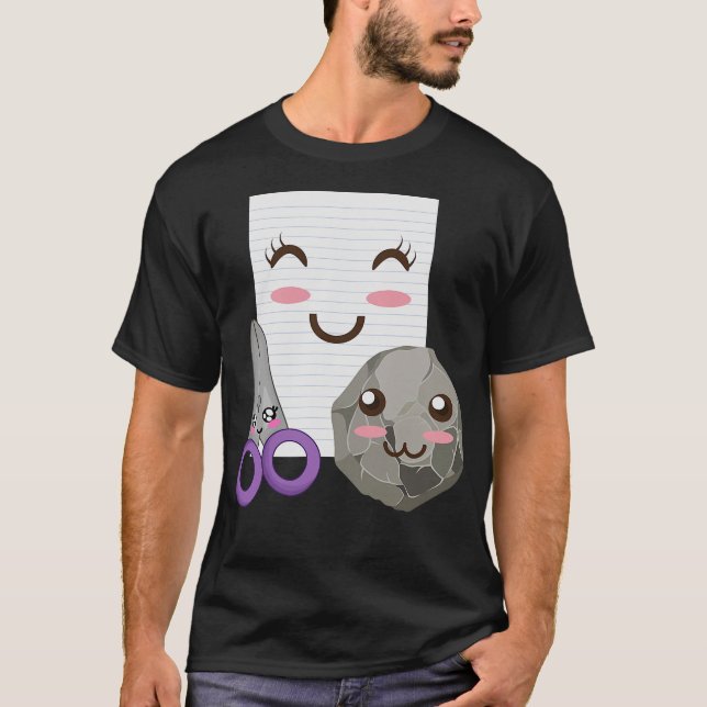 Camiseta Pedra, Papel e Tesoura S2 (31) (Frente)
