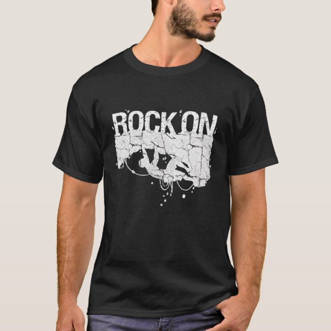 Camiseta Pedra Sobre Pedra Subindo Impressão (Frente)