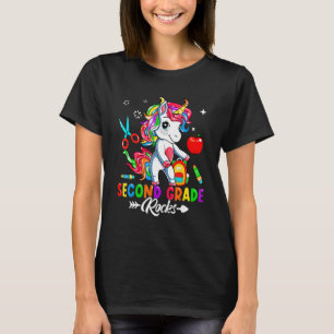 Camiseta Pedras Curiosas Do Segundo Grau Unicorn No Primeir