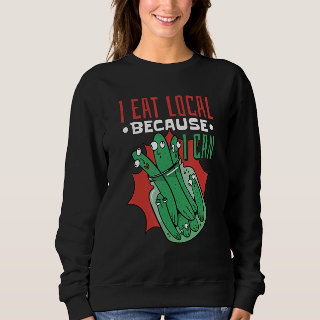 Camiseta Pedras De Jar Que Como Local Porque Posso Comer 3 (Frente)