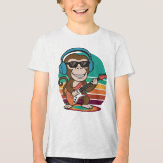 Camiseta pedras de macaco brincalhão