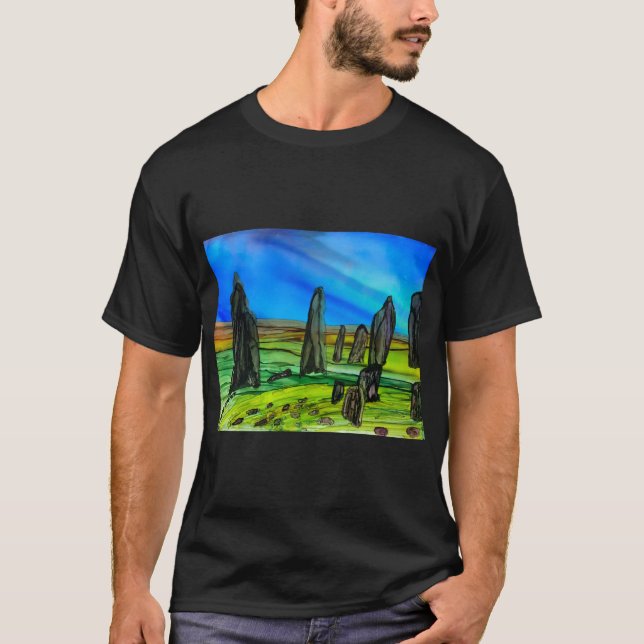 Camiseta Pedras em pé de calanisa  (Frente)