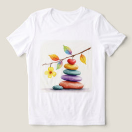 Camiseta Pedras equilibradas