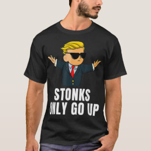 Camiseta Pedras só sobem Wall Street Bets Meme Comercializ
