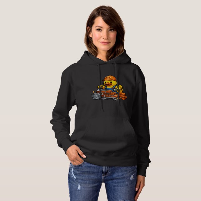 Camiseta Pedreiro de Pato de Borracha (Frente Completa)