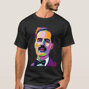 Camiseta Pedro Albizu Campos Porto Rico História Resiste Po