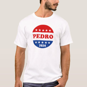 Camiseta Pedro Eleitor Botão 2024 Eleições
