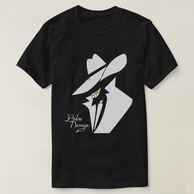 Camiseta Pedro Navaja, Peter Blade, Salsa Classic (Frente do Design)