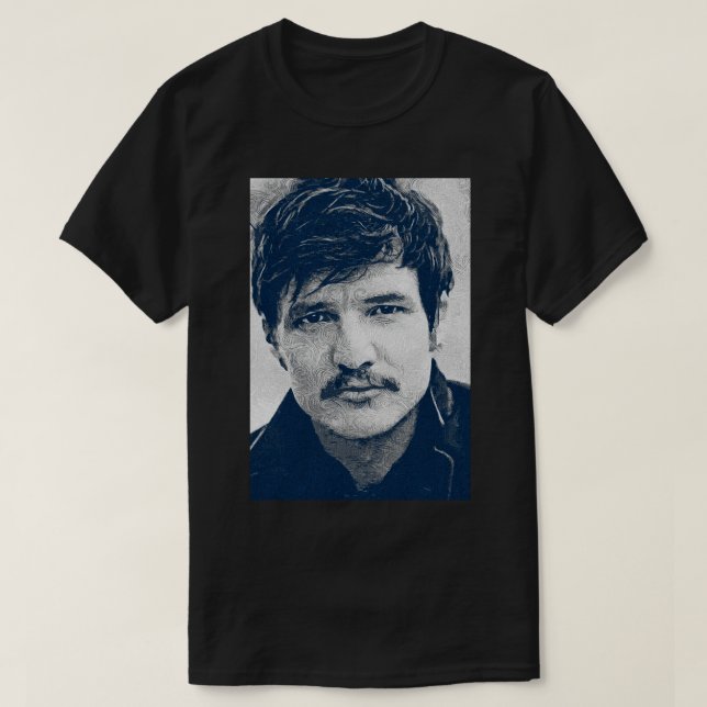 Camiseta Pedro Pascal 90 (Frente do Design)