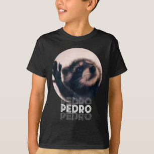 Camiseta Pedro Racoon Dance Popular Internet Memache D