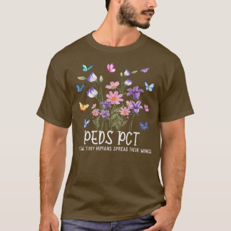 Camiseta Peds Borboletas Pct Doentes Pediátricos Podem Dar 