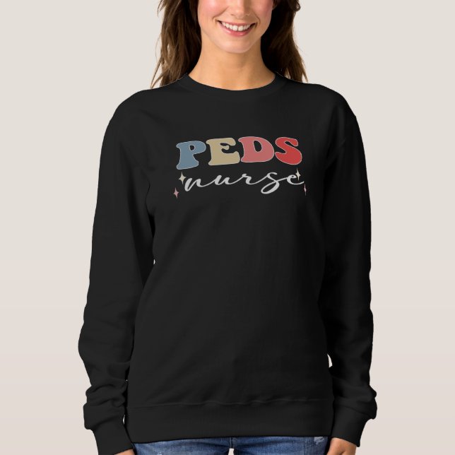 Camiseta Peds Nurse Week Groovy Appreciation Day For Women  (Frente)