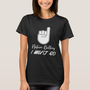 Camiseta Pee Fora Da Permissão Engraçado Acampamento Caminh