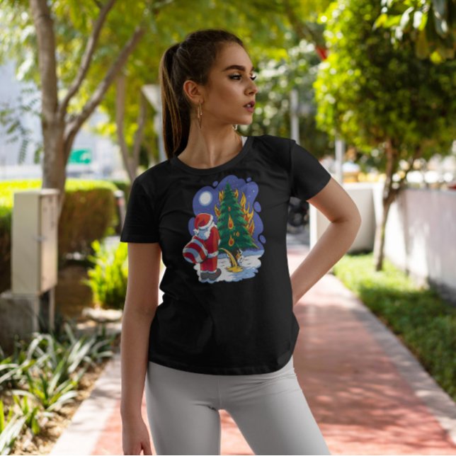 Camiseta Pee papai noel (Criador carregado)