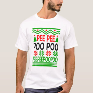 Camiseta Pee Poo Poo Feia Doce De Natal