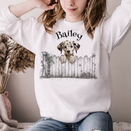 Camiseta Peeking Dog Customisable