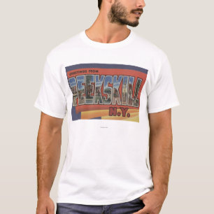 Camiseta Peekskill, New York - grandes cenas da letra