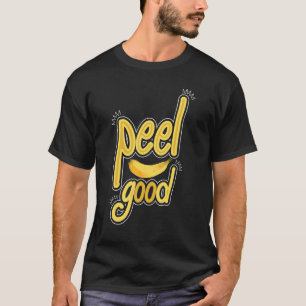 Camiseta Peel Good Women Banana Yellow Fruta Love