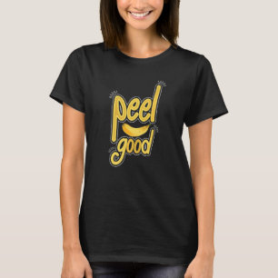 Camiseta Peel Good Women Banana Yellow Fruta Love 1
