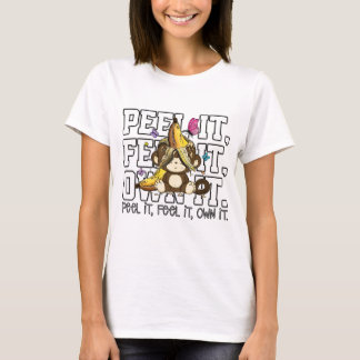 Camiseta Peel It, Feel It, Own It – Funny Monkey