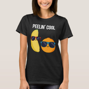 Camiseta Peelin Legal Fruta Engraçada Pun Escuro BG