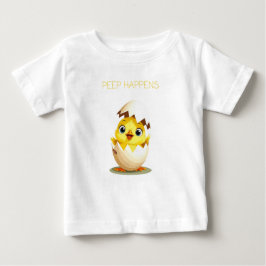 Camiseta Peep Happenes" Pintinho-T-Shirt