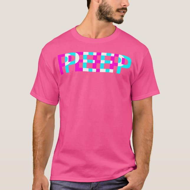 Camiseta Peep Rip Crybaby Emo Rap Hip Hop Sad Boy Pastel Go (Frente)