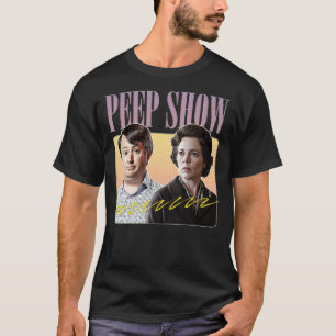 Camiseta Peep Show Memória - Trabalho de arte do Ventilador