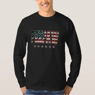 Camiseta Peepaw American Flag 4° dos Natais vintages de jul