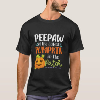 Camiseta Peepaw Da Pumpkin Mais Justa No Hallowee Do Patch