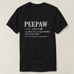 Camiseta Peepaw Definição Engraçada Significa Legal Ofer