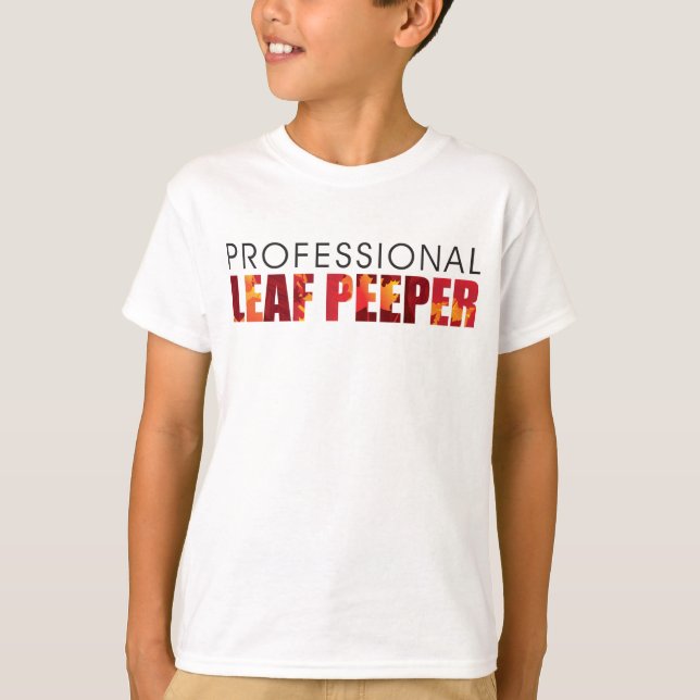 Camiseta Peeper de Folha Profissional (Frente)
