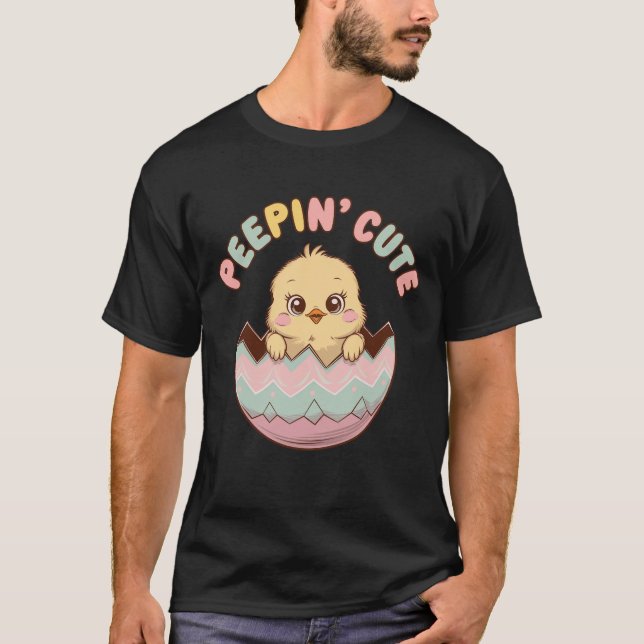 Camiseta Peepin’ Cute (Frente)