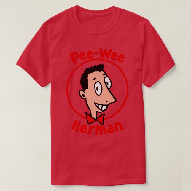 Camiseta Peewee Herman (Frente do Design)