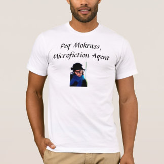 Camiseta Peg Mokrass: Agente de Microfiction