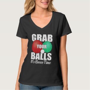 Camiseta Pega nas bolas, é jogador do Bocce Time Bocce